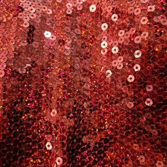 Weissman NWOT child intermediate dance costume red fringe jazz tap solo - Picture 8 of 9